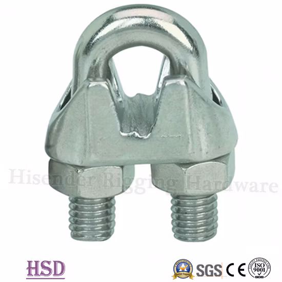 Зажим деформируемый для троса DIN741.